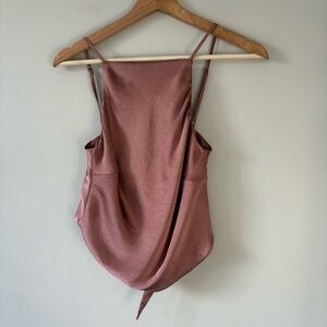 Aritzia Sunday Best Bandana Style Tie Top